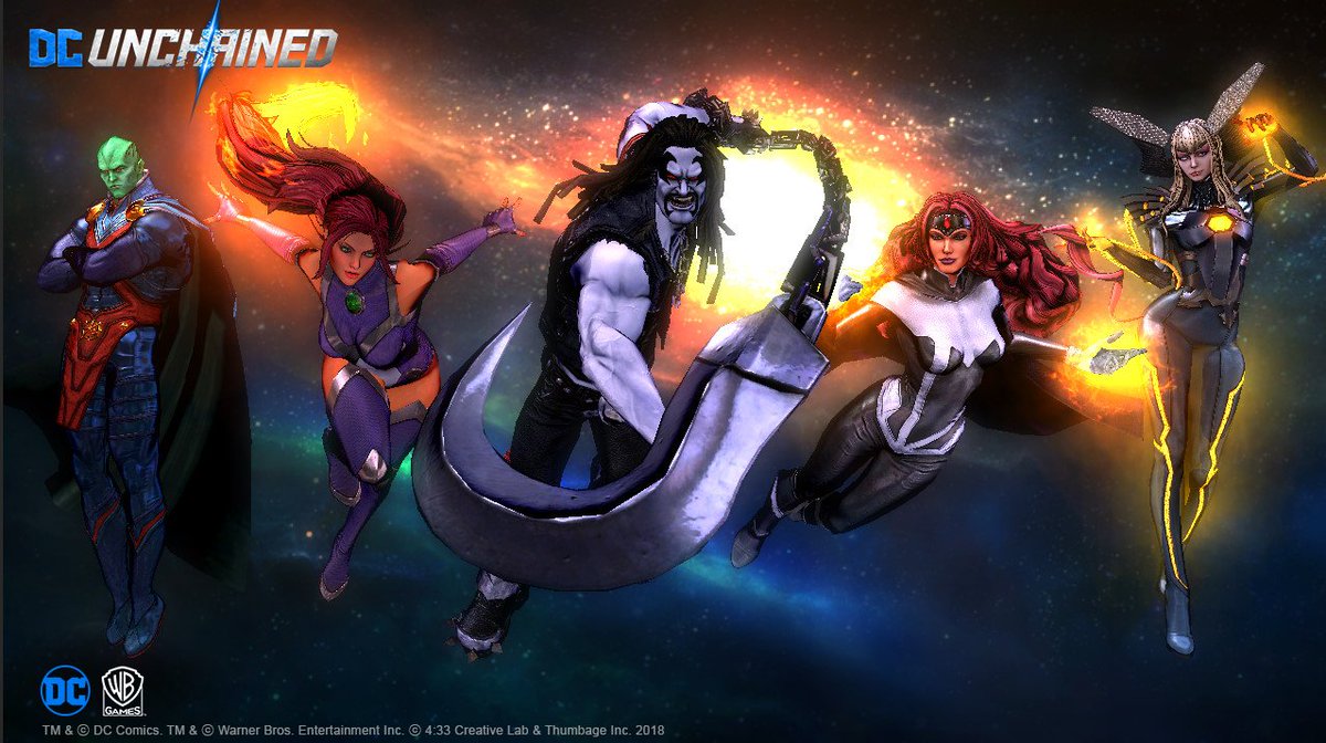 bankk_sitthi's tweet photo. #DCUNCHAINED จะเพิ่ม Family ใหม่ หวีด Starfire และ Blackfire อย่างแรงงงงง https://t.co/XP2yJS6EHC