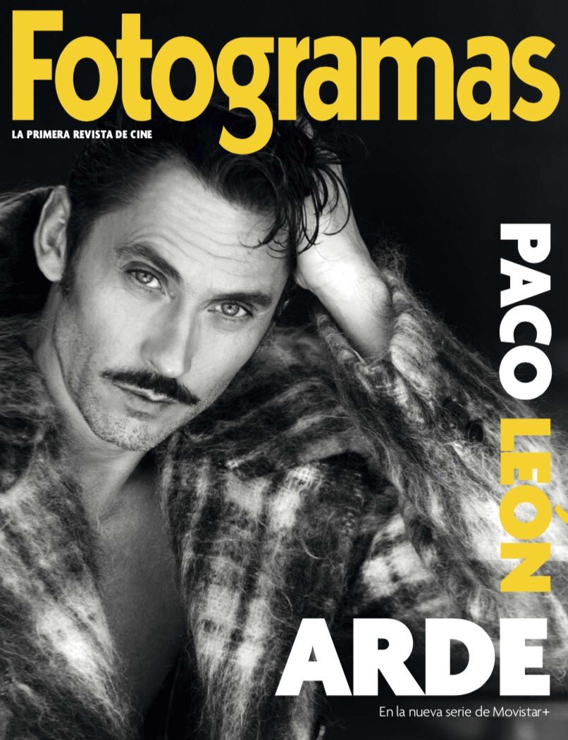 bernardodoral's tweet photo. @pacoleonbarrios 🔥 @fotogramas_es #cover #novemberissue #PACOLEON
#styled by @DanielaGtzGzz
#makeup & #hair #robertosiguero
#assistantstylist @clarigavrila
#photoassistant #juliancalvoduquesne
#interview #anasantosparaiso
#thanks @j_martialay
@ArdeMadrid #fotogramas https://t.co/cvmmOfiVfR