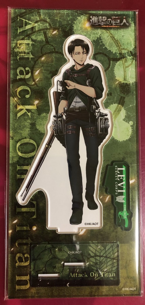 リヴァイ Love アニメイトで購入 進撃の巨人 アクリルスタンド リヴァイ