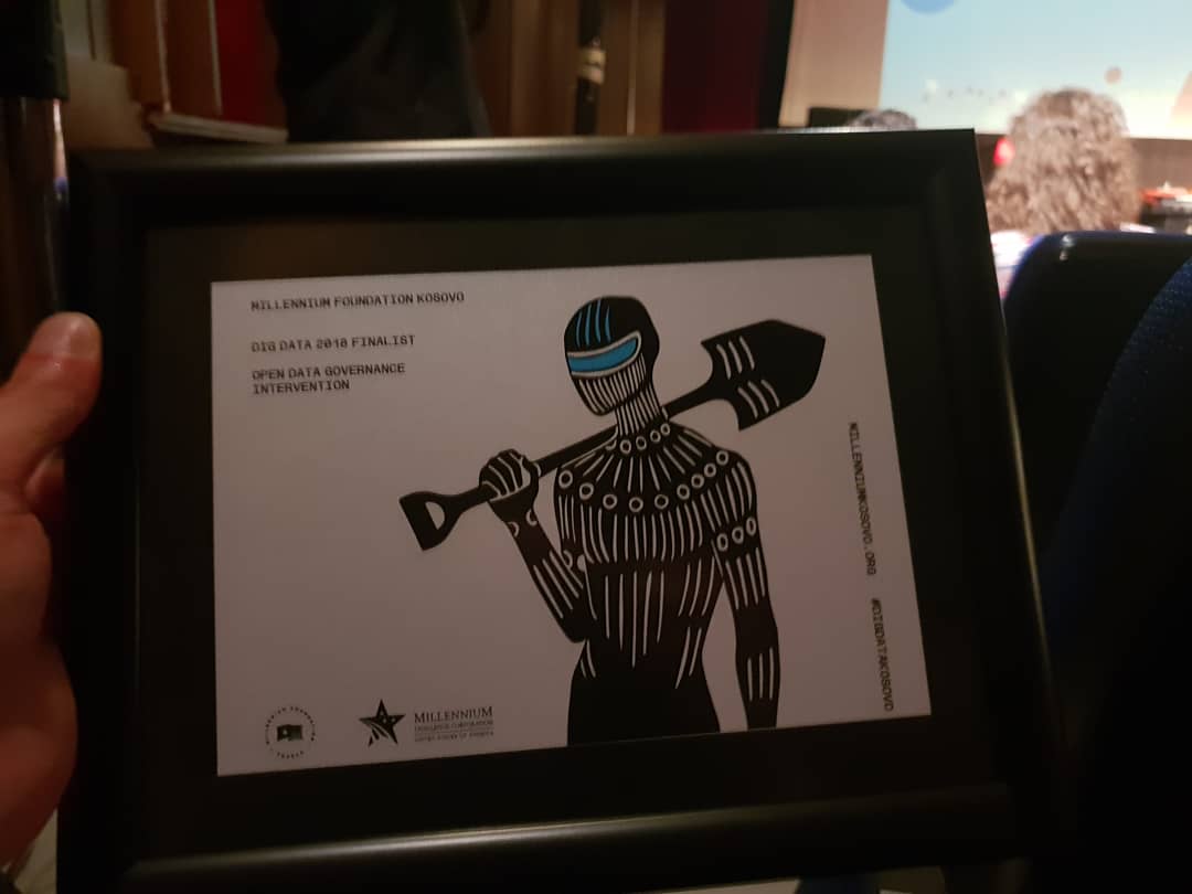 Shpend_Lila's tweet image. Edhe njo 😃
Sot @ICKosovo u shpall fituese në garën #DigData të @MFKosovo me projektin &quot;LinkMe&quot; i cili do të përpunojë të dhënat e hapura të Agjensionit të Punësimit dhe do të shërbejë si platformë për të punësuarit, punëkërkuesit,sektorin privat &amp;amp; agjensionet tjera shtetërore.