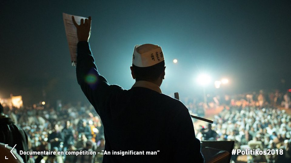 Assistez à la projection du documentaire en compétition "An insignificant man" (<a href="/aimthemovie/">An Insignificant Man</a>) de @khushbooranka et <a href="/shuklavinay/">Vinay Shukla</a> le samedi 3 novembre 👉 bit.ly/PolitikosCompé… #FestivalPolitikos #Politikos2018