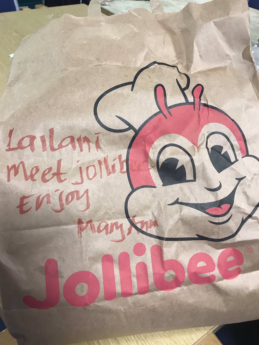 Lailani2023's tweet photo. Didnt have to queue for @Jollibee
#jollibeelondon #jollibeeuk Thank you ate Mary Ann! 😍😘 #homedelivery 😂 https://t.co/3b9ngi7ecB
