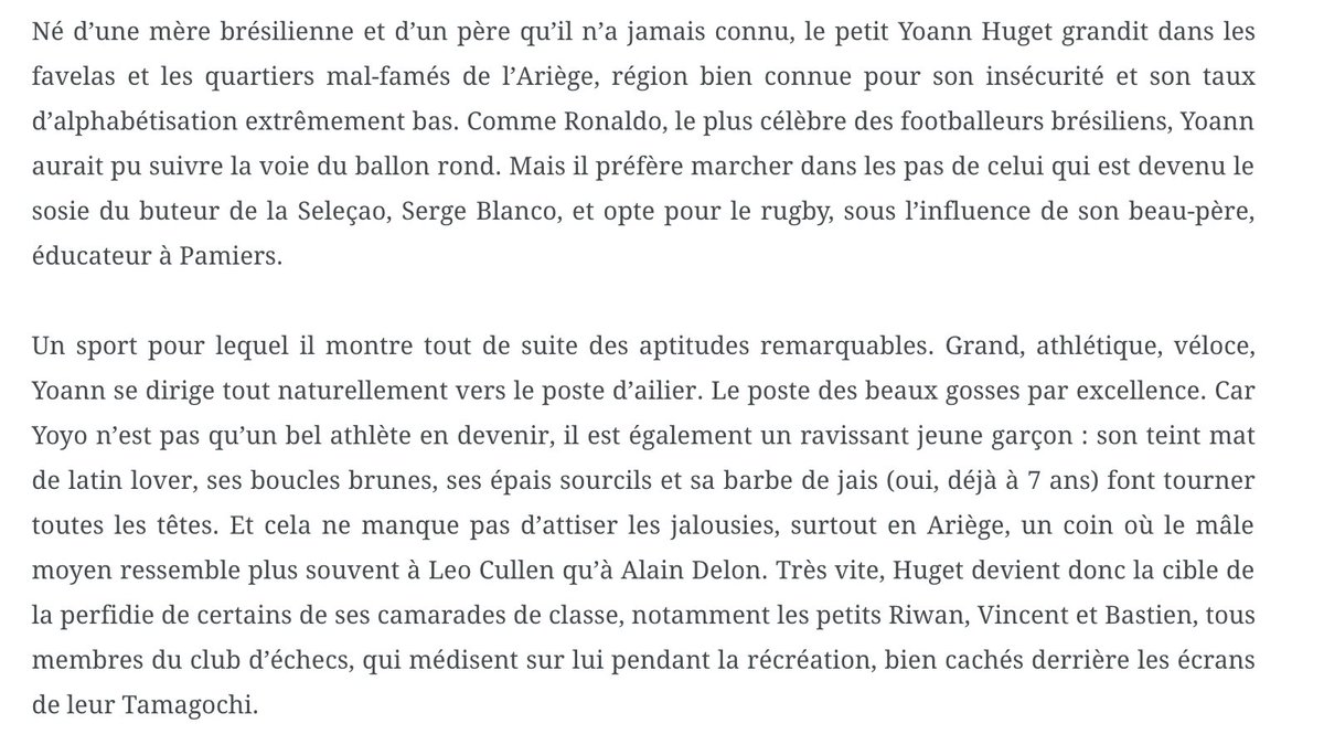 BoucherieOvalie's tweet photo. C’est à la mode de taper sur Yoann Huget et on ne s’en prive généralement pas à la Boucherie. 

Mais derrière les vannes il y a aussi de la tendresse, comme dans ce portrait émouvant publié sur NOTRE SITE, qu’on vous invite à redécouvrir : 

https://t.co/1ZgFljrs0l https://t.co/SCYioJn8u9