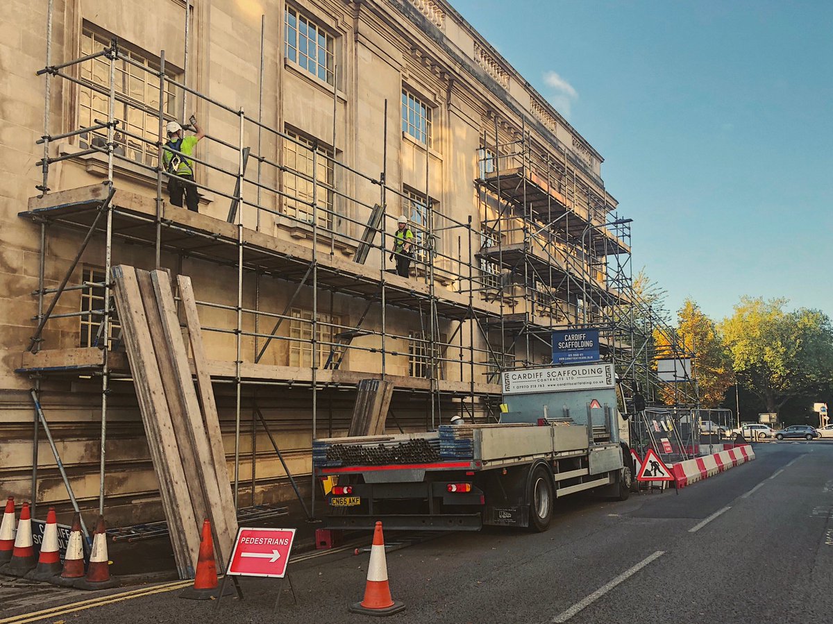 Next phase of works continue at Cardiff Crown Court.
#Cardiff #Scaffolding #Access #Wales #CardiffScaffolding