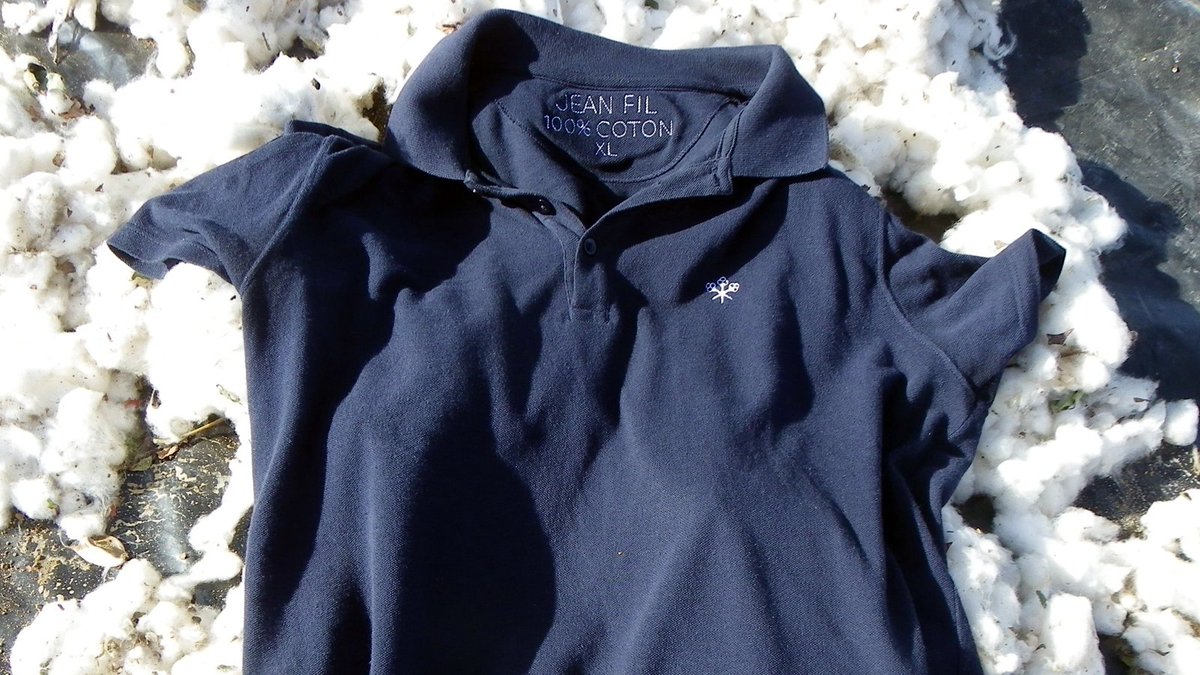 lesillon_info's tweet image. Du coton au pays du foie gras. Le polo 100% français pousse sur les coteaux du Gers. À lire sur goo.gl/iqNu8F @JeanFil4