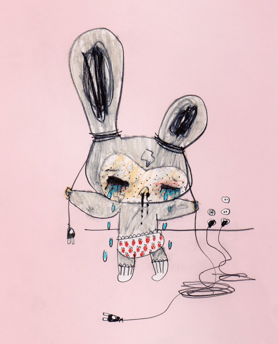 kenn_haloxxx's tweet photo. 😿🔌⚡️..
#art #artist #illustration #sketchbook #drawing #doodling #oniongirl #kawaii #cute #creepycute #strawberry #strawberrysauce #nosebleed #tattooedgirls #tattoogirls #sadaf #sadgirl #sadgirlsclub #sweetcat #kittygirl #shibari #outletplug #dreamoflove https://t.co/oEsCqu4gRZ