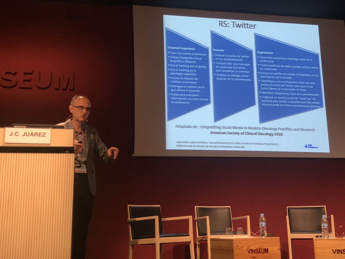 Amonterodel's tweet photo. Recomendaciones para uso de Twitter en congresos, según ASCO (2018).

#JFHC18 #oncology https://t.co/TFh70g1nhr