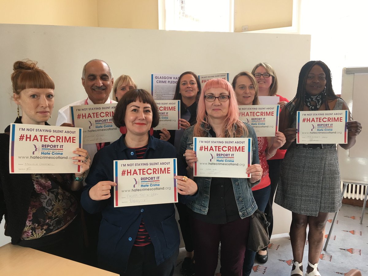 We’re not staying silent on #hatecrime 
If you or someone you know is being targeted because of who they are #ReportIt