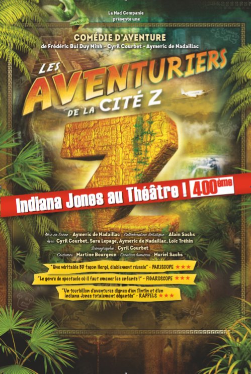 HopFrogEnt's tweet image. Petit nouveau dans notre escarcelle, un spectacle drôle et familial à ne pas manquer, "Les Aventuriers de la Cité Z". Plus de 450 représentations à ce jour, 6 Avignon off pleins à craquer et ce n'est pas fini ! 
hopfrogentertainment.com/les-aventurier…