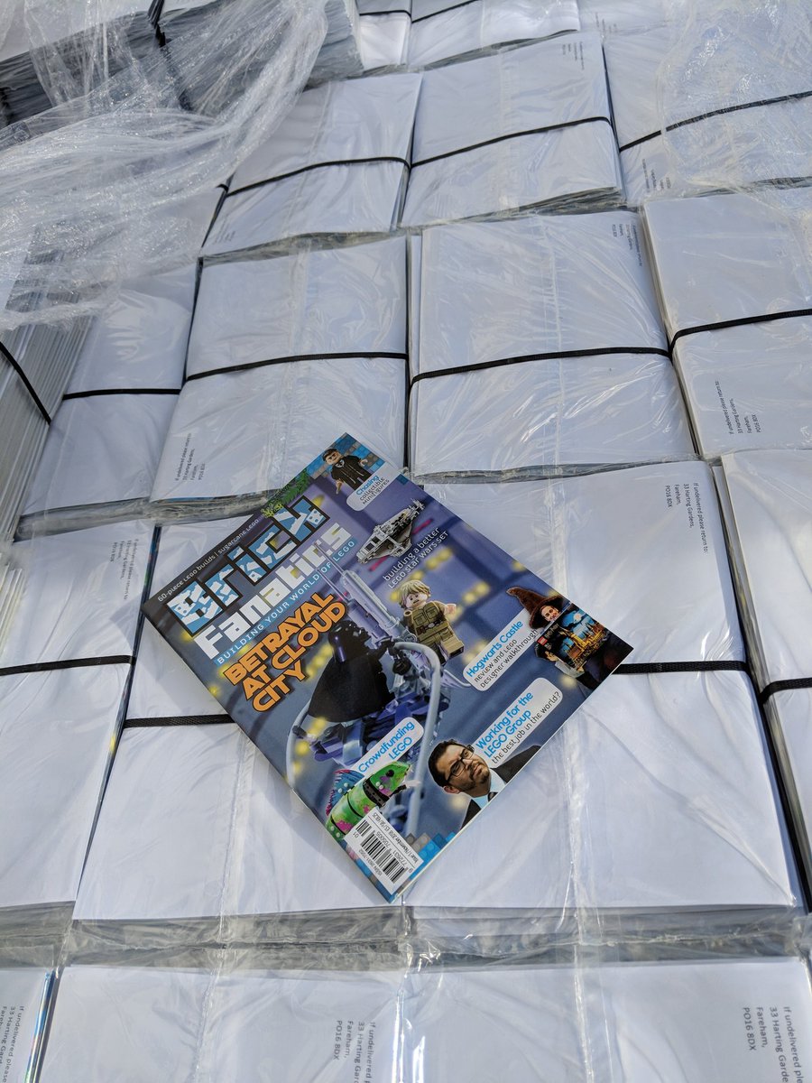 Erm...did anyone else order this many copies of Brick Fanatics Magazine?  #LEGO #brickfanaticsmagazine #LEGOmagazine #OneToReadOneToKeep