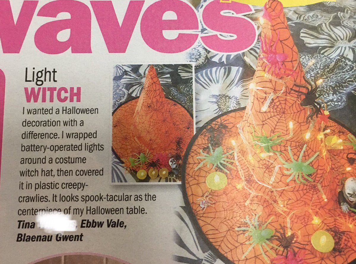 sometimes_angry's tweet photo. Fuck off, Tina, no one has a ‘Halloween table’ 🙄
#ShitTips https://t.co/vjLkdQcT6R