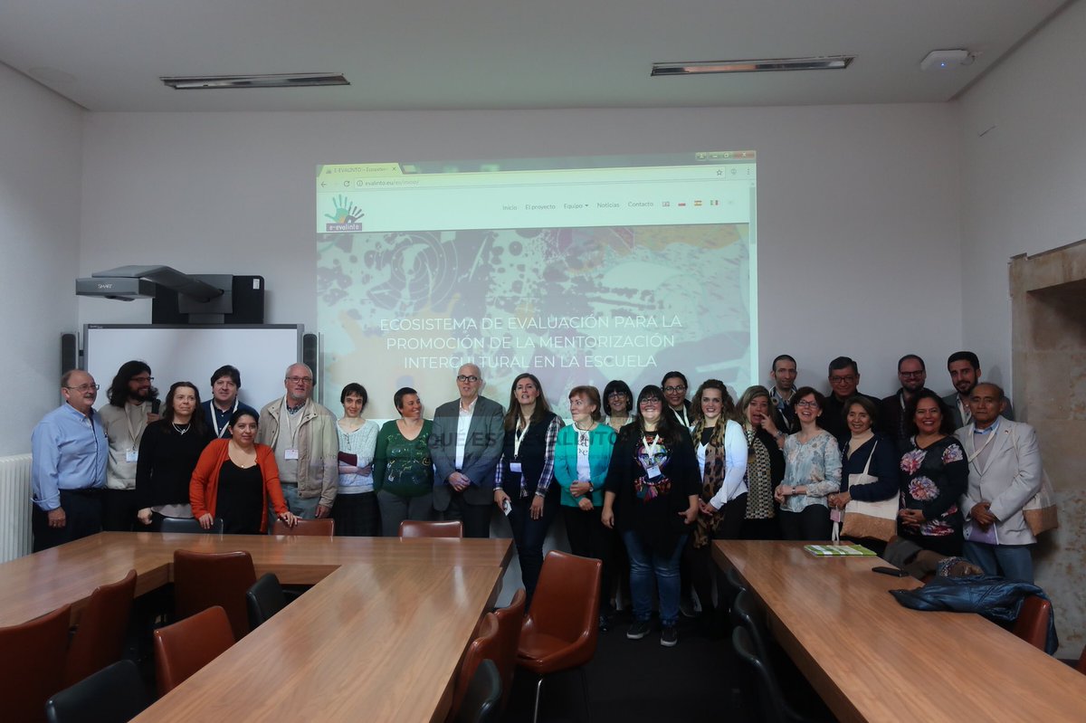 grial_usal's tweet photo. E-EVALINTO project event inside #TEEM2018 with Joe O’Hara from @ECER_EERA #eevalinto https://t.co/J4cbFKs4q8