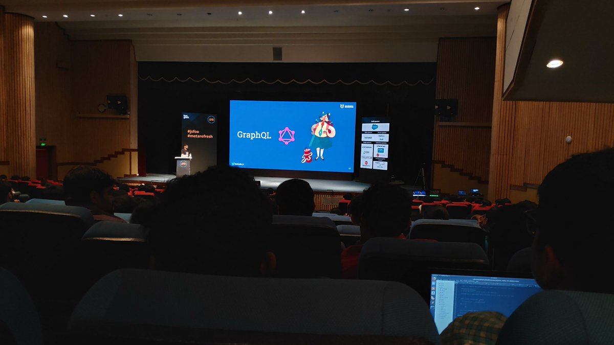 anands8196's tweet photo. #GraphQl
#jsfoo2018
Thankyou @shahidh_k https://t.co/F2sjw2NtLx