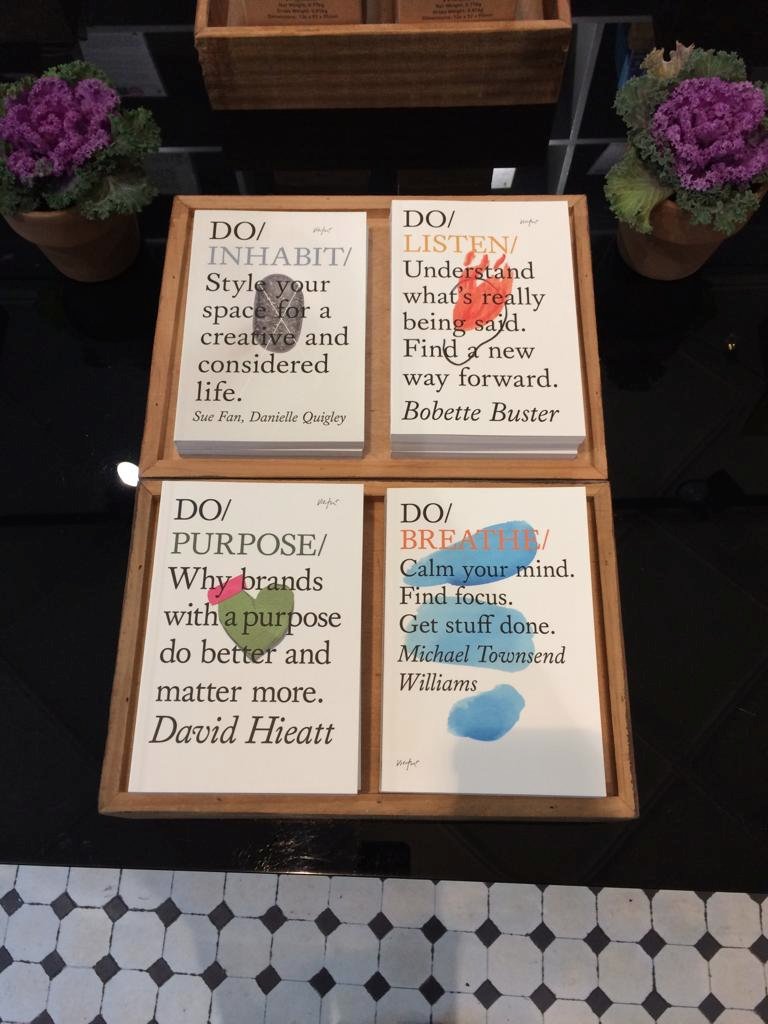 earthmumsoulsis's tweet photo. D O💙  in store now! @DoBookCo an #independent publishing house based in Shoreditch, London. Written by speakers from @DoLectures events in Wales &amp; California, whose ideas have #inspiredothers to go &amp; #Dostuff #positivechange #earthmothersoulsister #inspiration @earthmumsoulsis https://t.co/adNfeydfct