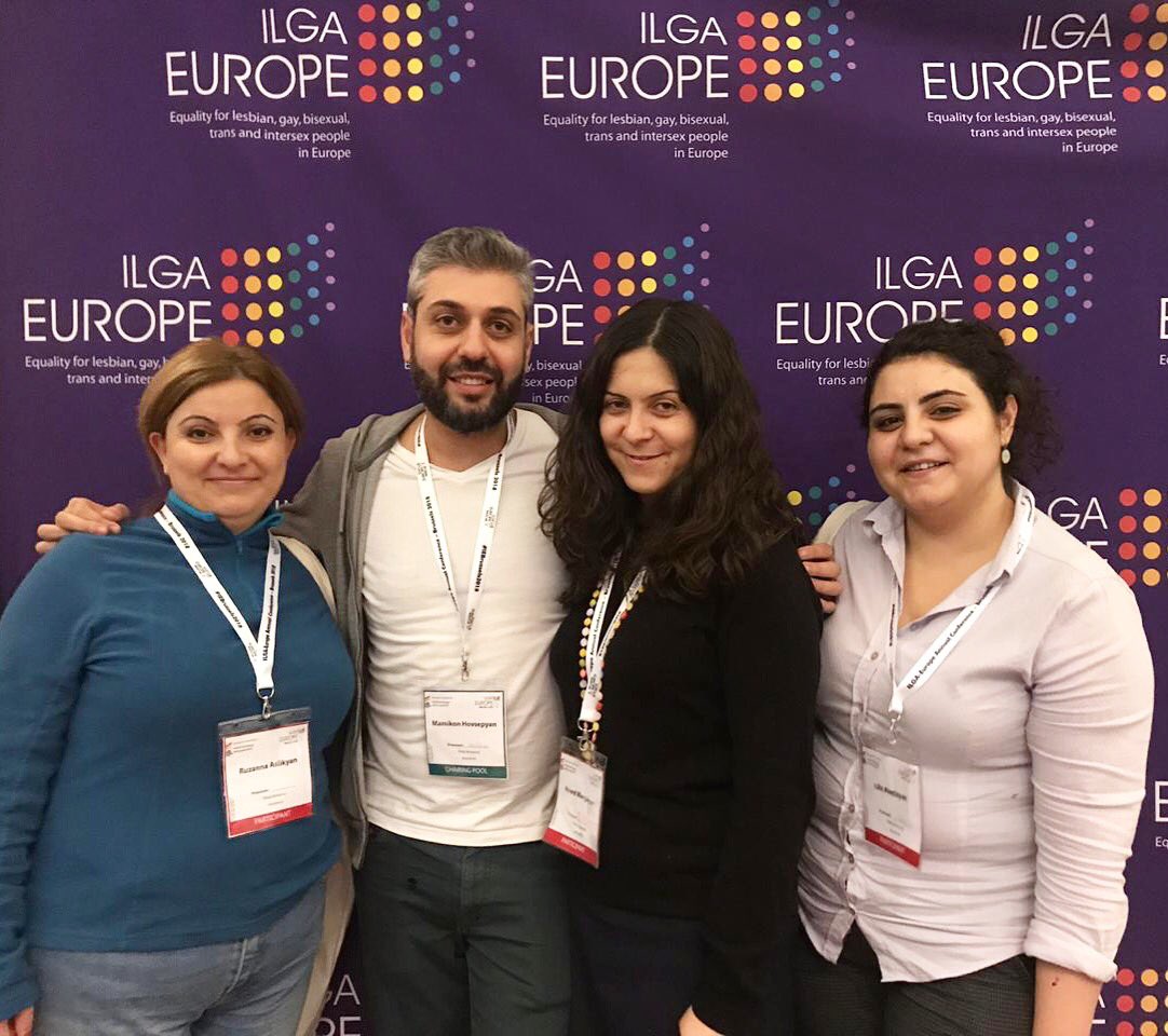 Traditional photo of our delegation at @ILGAEurope Annual Conference 
#IEBrussels2018 #Politics4Change