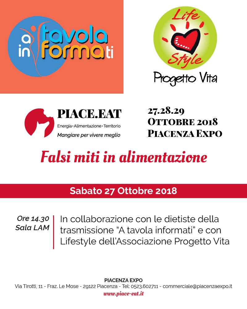 EatPiace's tweet photo. @ProgettoVitaPia @EatPiace #PIACENZAEXPO #FIERA https://t.co/Ois7Z2rvXw