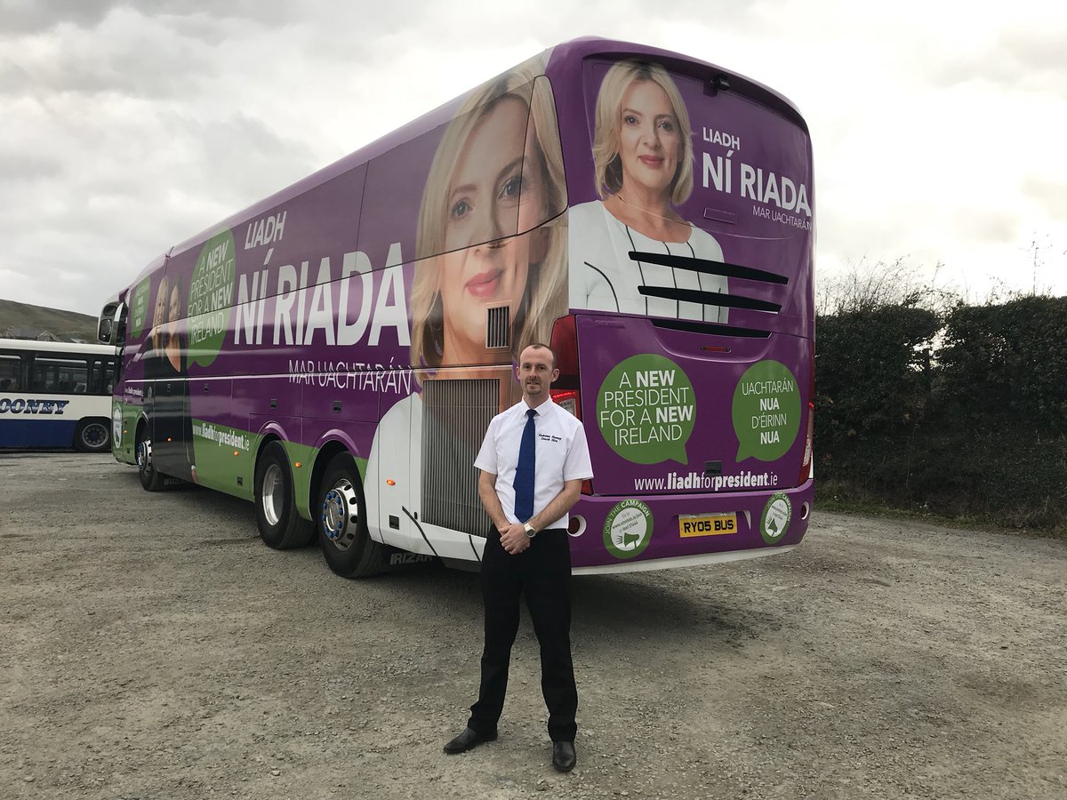 captinslow01's tweet photo. @LiadhNiRiadaMEP best of luck for today, it was an honour &amp; pleasure to be your designated driver throughout the campaign https://t.co/ppxsDYTEck