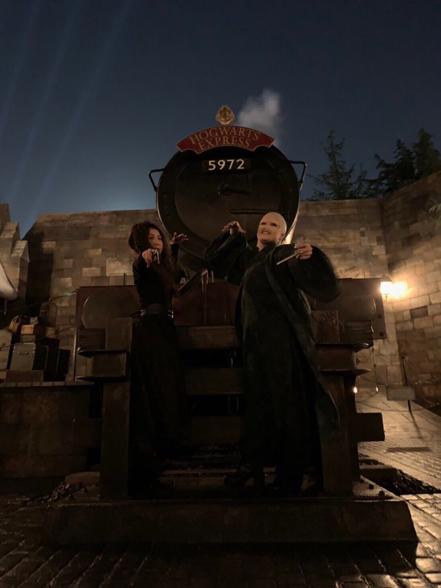 9696hatter's tweet photo. ユニバでヴォルデモート卿したかったのようやく出来ました✨ https://t.co/bxTPAOM4oM