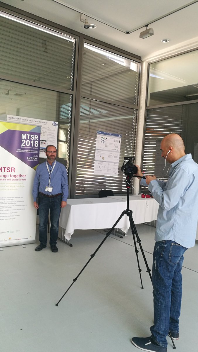 MTSR_group's tweet photo. Impressions about MTSR 2018!🙂🎙️🎥
#MTSR #MTSR2018 https://t.co/zFHnosvvqO