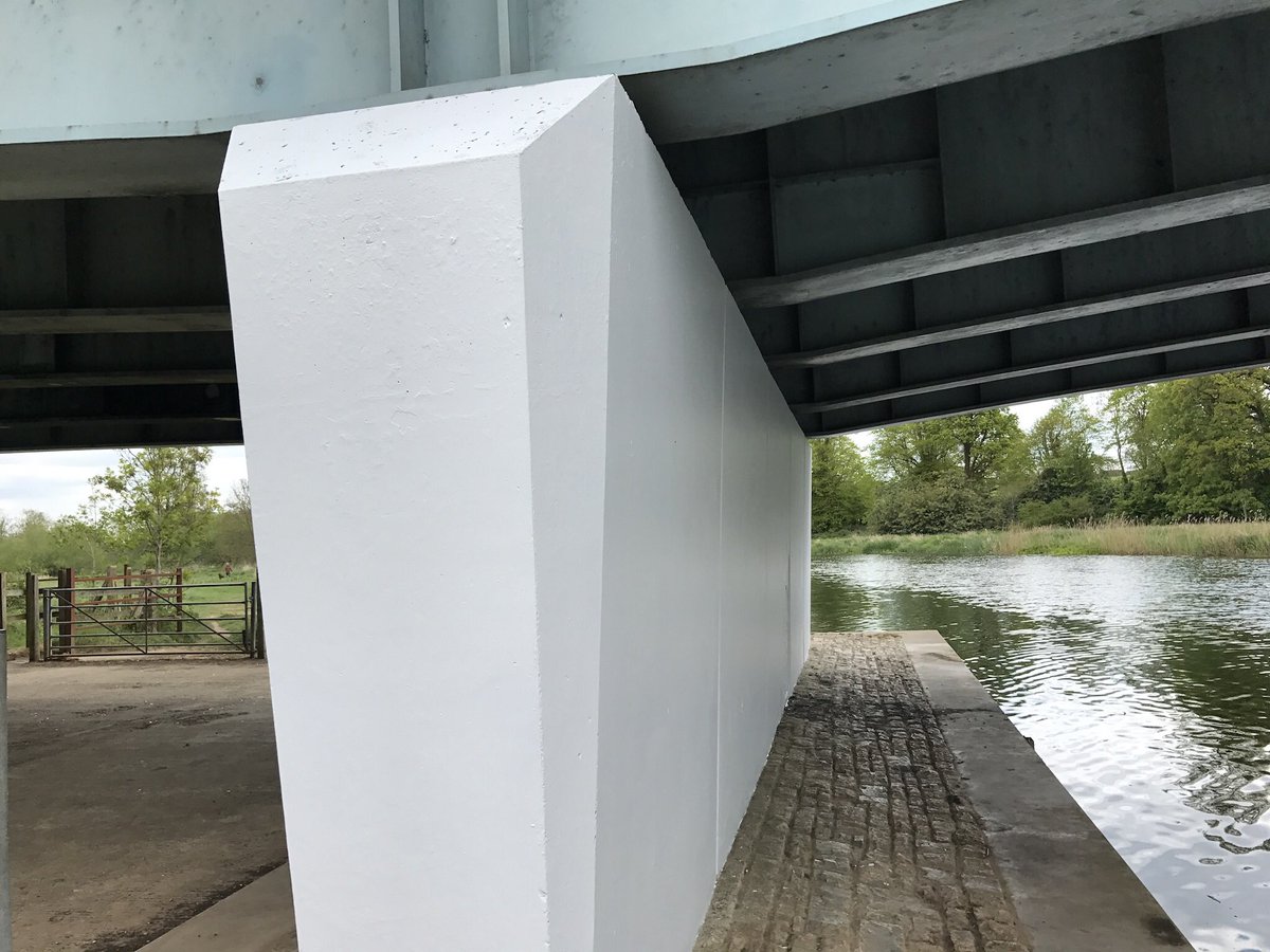 Graffiti removed from bridge in Wimborne. Minimal disruption to public and looking great! #graffiti #Wimborne #dorset #Bournemouth