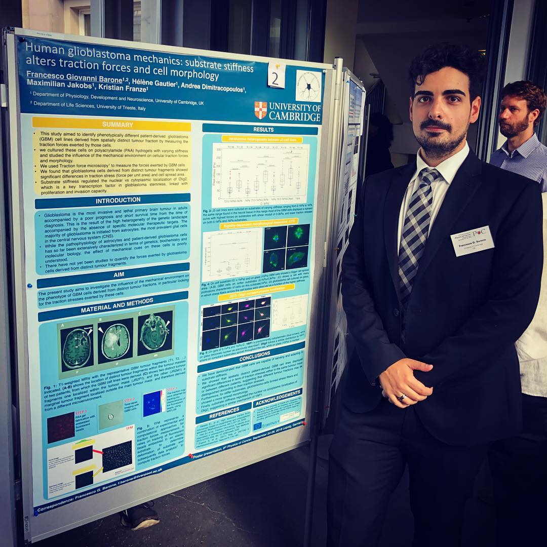 #personalgoals #Myfirstposterpresentation #PhysicsofCancer #posterconference #posterconference2018 #poc #Leipzig #neuroscience #biophysics