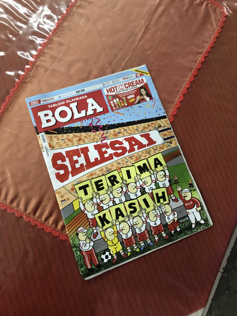 densoed's tweet photo. #byebyeBOLA #legend https://t.co/eQqfx258H0