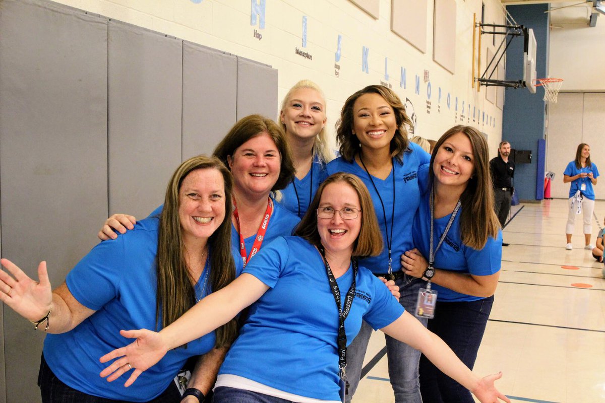 KarenSLathrop's tweet photo. #MyMotivation #PantherEngaged 
Love my team! Love coming to work everyday! Laughter is the best!  @JaneenStarkey @jennbower8 @rachel_galmish @lovetolearnPKE @sajensen4 @PKESAdmin @PKESAP @PKESAAP https://t.co/WSZBLm8nG2