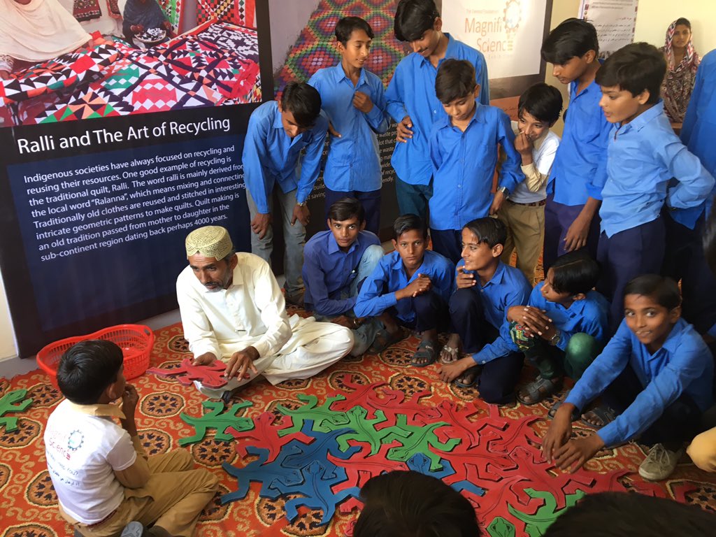 Behtareenpk's tweet photo. Children from all over Thar and nearby areas learning different concepts of science as @DawoodTdf hold the biggest MagnifiScience Exhibition in Thar.
#TDFMagnifiScience2018 #TDFMagnifiScienceThar #TDFMagnifiScience https://t.co/kwci53V9HQ
