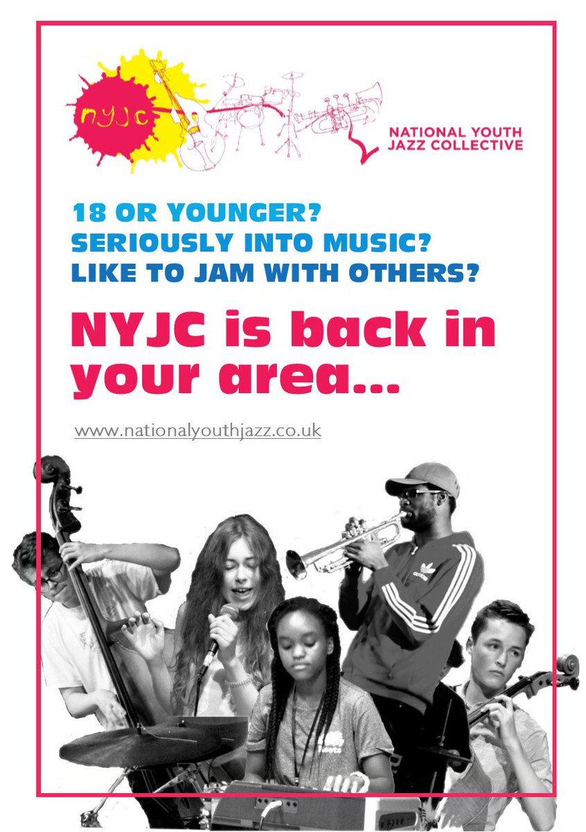 Train with top tutors - all professional #jazz #musicians and #composers using the <a href="/NYJC/">National Youth Jazz Collective - #NYJC</a>  teaching method where you learn by playing. Download the flyer and find all the information ➡️ bit.ly/2EMg1ay