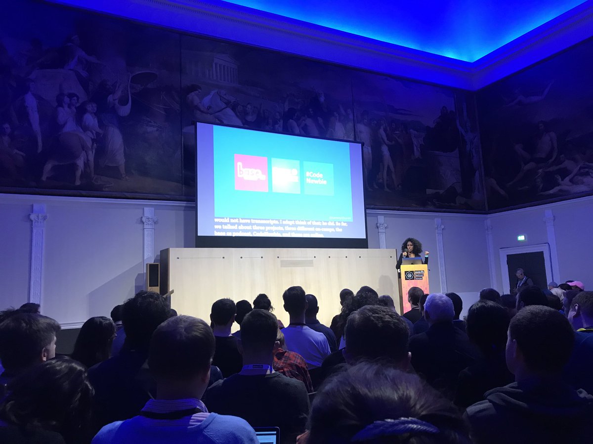 shell_brien's tweet photo. Brilliant conference @viewsourceconf so far, highlights have been seeing my code hero @saronyitbarek talk in person about cultivating supportive environments and @HenriHelvetica with some good tips and apis on measuring web performance. Plus top jokes https://t.co/EiiODcuivR
