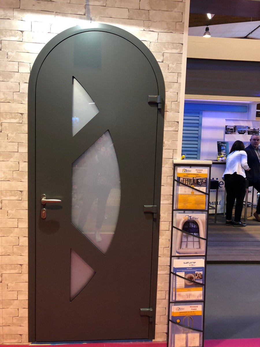 Euradif's tweet photo. Certains de nos modèles de #portes sont exposés à @artibat2018 sur les stands de nos clients. Voici le modèle GOYA 3 sur le stand Tellier. https://t.co/Cn0eykQXNq