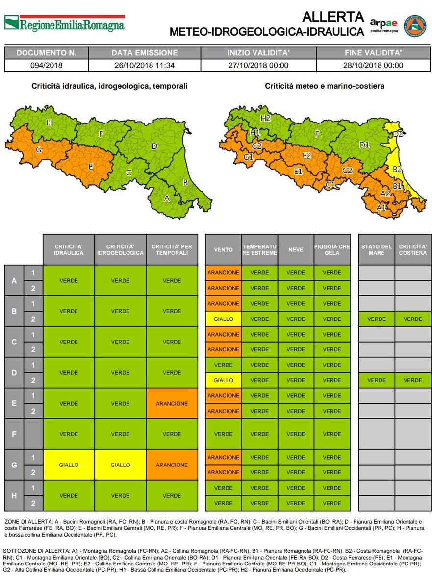 provinciamodena's tweet photo. #stradePROVMO #allertameteoER per le prossime ore sul nostro territorio, in particolare nella giornata di domani. @GCMuzzarelli @emiliaromagnago @Emergenza24 @ModenaPM @AllertaMeteoRER https://t.co/zztfcvbuwF