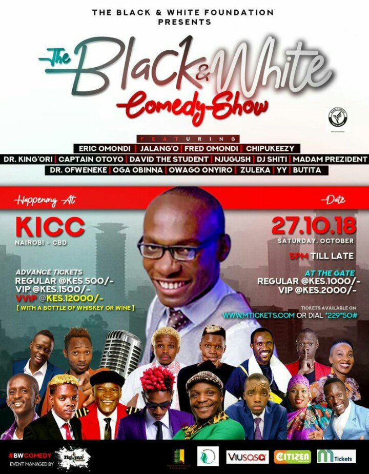 Melissafierce1's tweet photo. @BW_Foundation @BWComedyShow You can not miss this.  ...Opportunities do come once in life grab a ticket for this big show @DrOfweneke will be there too https://t.co/S8eyKSuTsx
