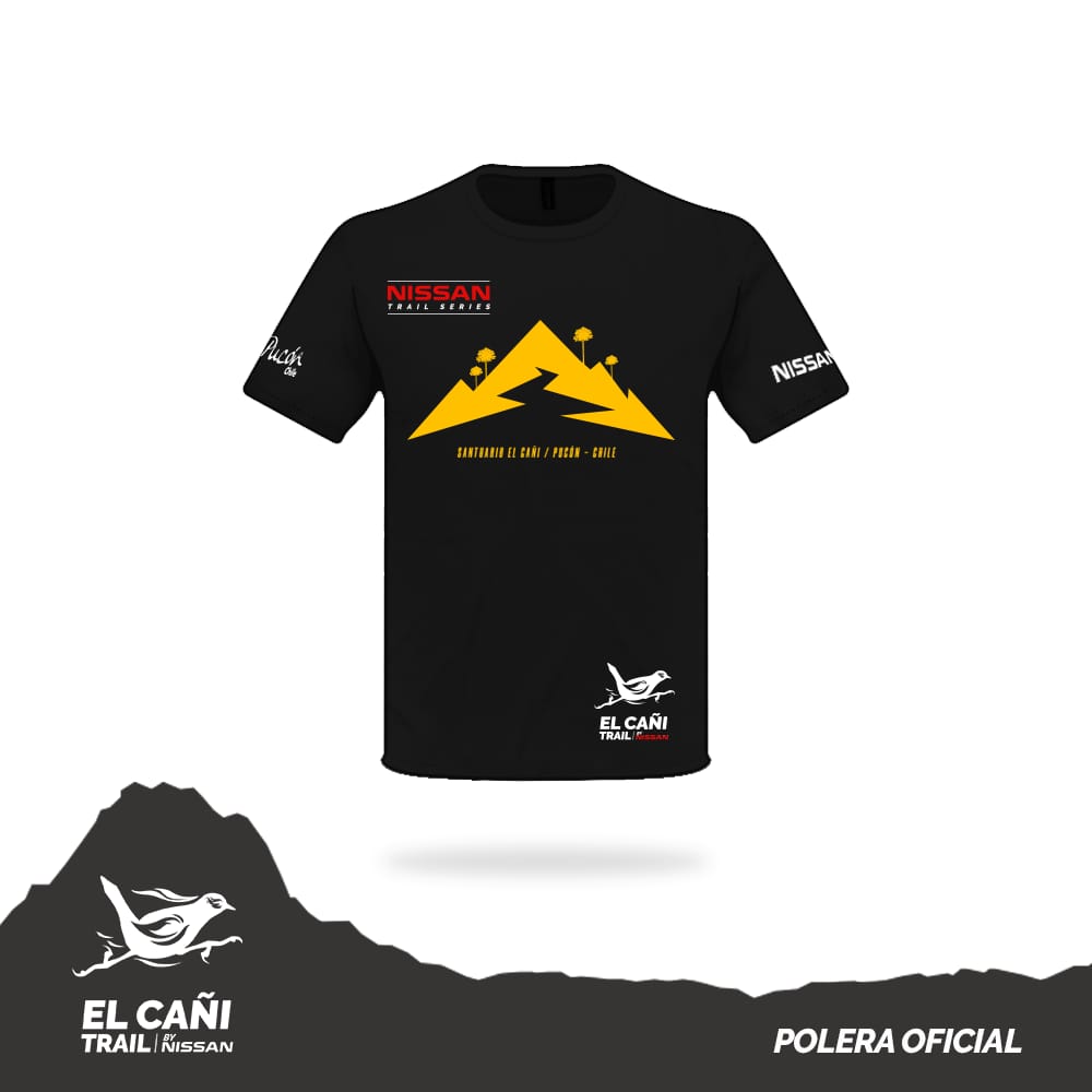 ¡Ya está!
La Polera oficial de El Cañi Trail by Nissan
canitrail.cl
#CorredordeBosques #NissanTrailSeries
