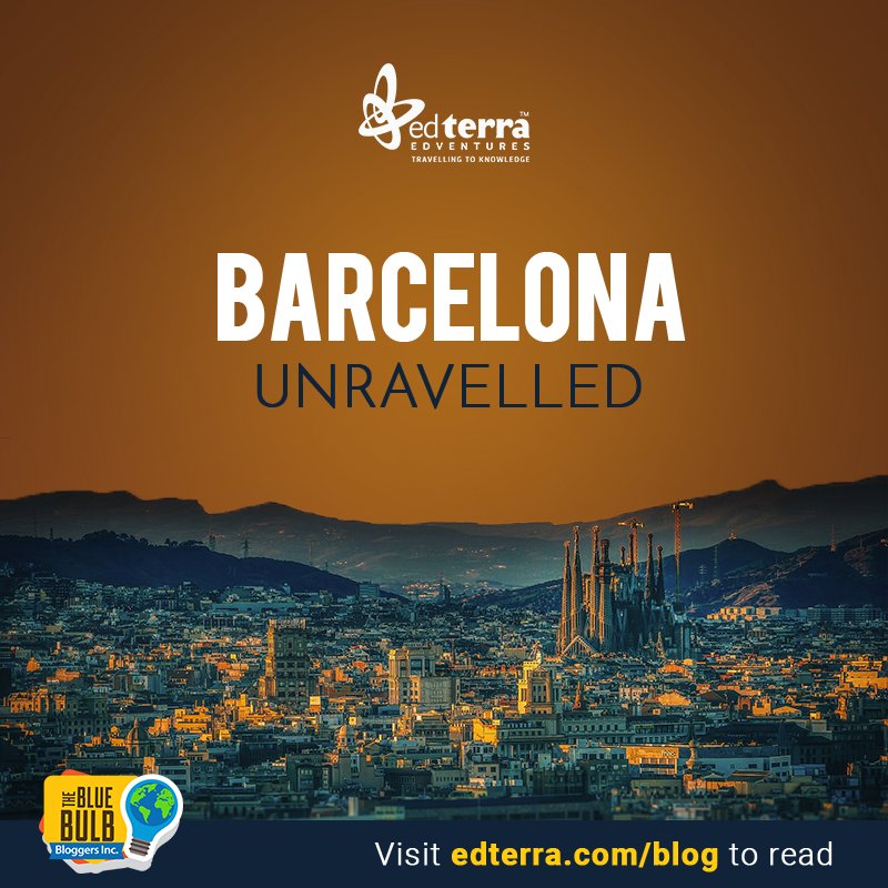 EdTerra's tweet photo. #Barcelona is the enchanting seaside city with boundless #culture and fabled architecture.
Know the wonderful #experiences of the #students of Bal Bharti Public School, Mumbai who visited this beautiful city recently
Visit https://t.co/o3t9s7lfeB to read
#EdTerra #Travel #Blog https://t.co/3cFGe2WETl