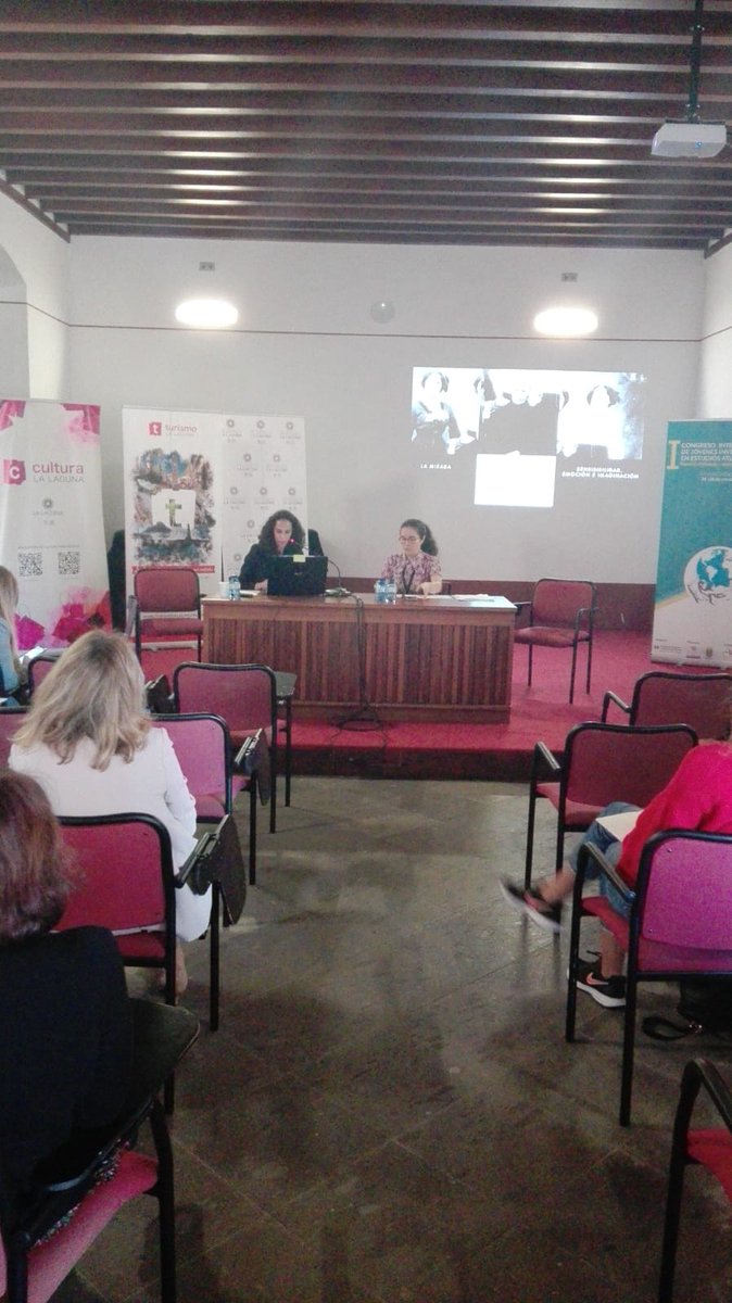 cijatlanticos's tweet photo. La fascinante comunicación «Fotografía y antropología: la construcción del imaginario colectivo» es presentada por nuestra compañera Belma Hernández-Francés León
#CIJAtlánticos #ull https://t.co/31ipDjfE1i