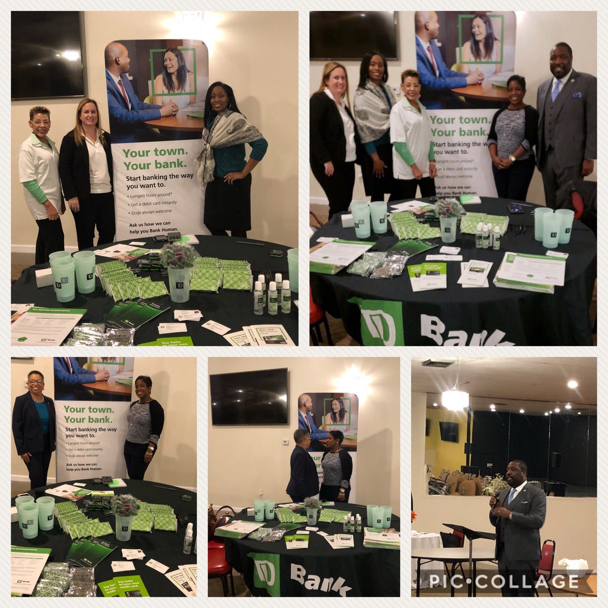 Many thanks to Councilman Kenyatta Johnson and Sharmain W. Matlock-Turner for hosting a home ownership fair yesterday evening in Point Beeeze. I love being able to work in the community in which I live! It was great to see my TD Bank colleagues in action.