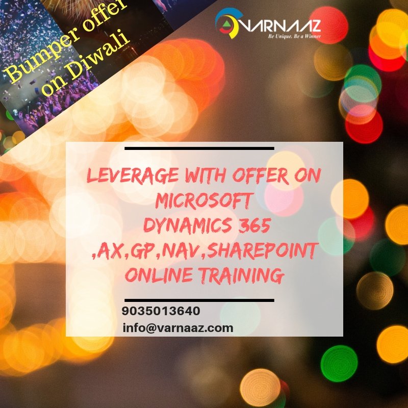 Varnaaz_Tech's tweet image. Get Set for a Dynamic Career!! Learn the most advanced Microsoft Dynamics courses and get certified!! #dynamicstraining #dynamicsAX #dynamics365 #dynamicsCRM  Visit varnaaz.com for more details

Reach us at: 9035013640 | 9035013644 | 9845562620
