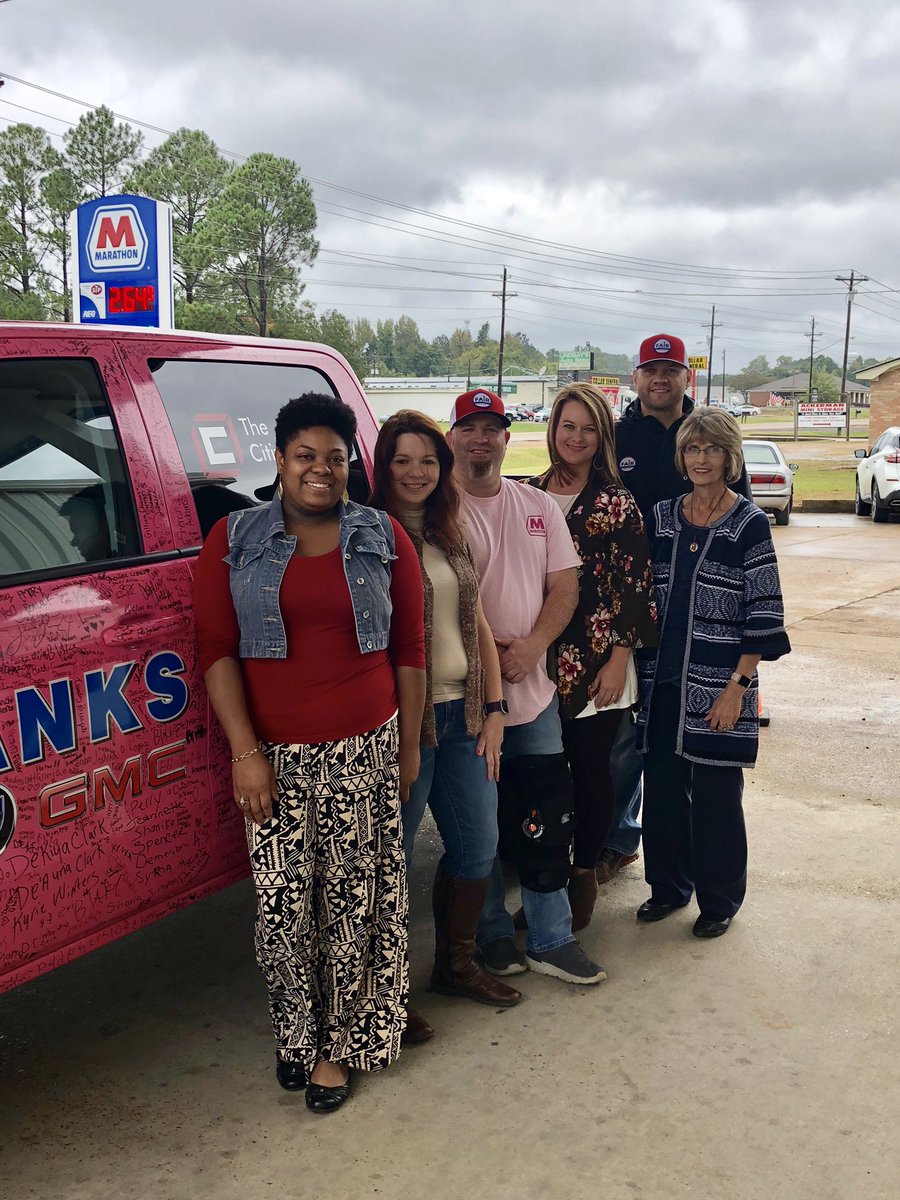 @FairOil Ackerman Fair Propane had a great day raising money for @AmericanCancer with @Kicks967 . Thanks Choctaw County for making a difference! #fairpropane #ackerman #chargingforacure #cruisinforacure