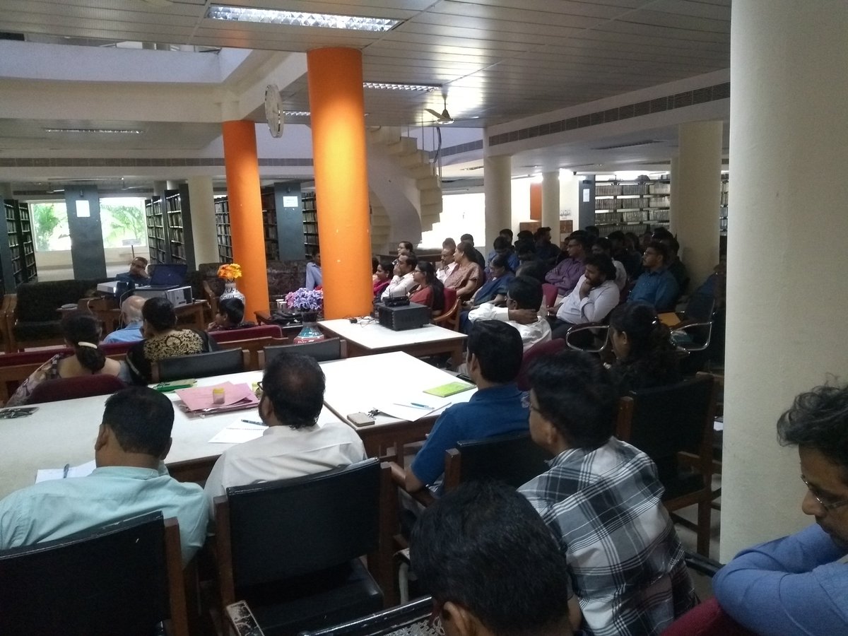 NIRDPR_India's tweet image. It was a very positive experience for the students and staff of .@NIRDPR_India to learn about the various aspects of #Neuro #Linguistic Program under the aegis of #LibraryTalks.

The session was taken by taken by Dr Umesh Arya .@umesharya, Professor- Guru Jambheshwar University.