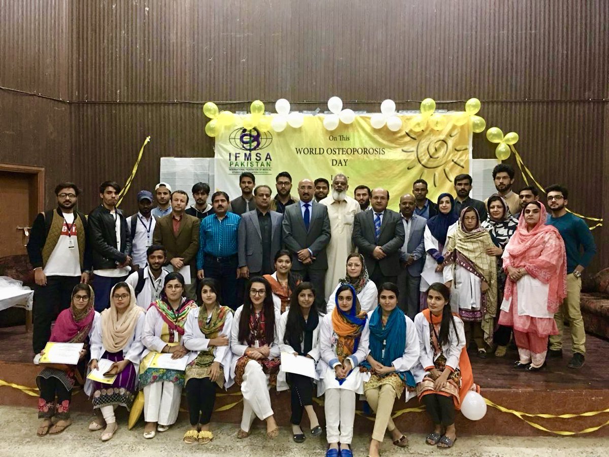 DrLalKhanKakar's tweet photo. Awareness is continuous process #WorldOsteoporosisDay #SBMKFoundation #IMSFA #BolanUniversityOfMedicalAndHealthSciences #FreeBMD tests https://t.co/bGzC0Gn9Ru