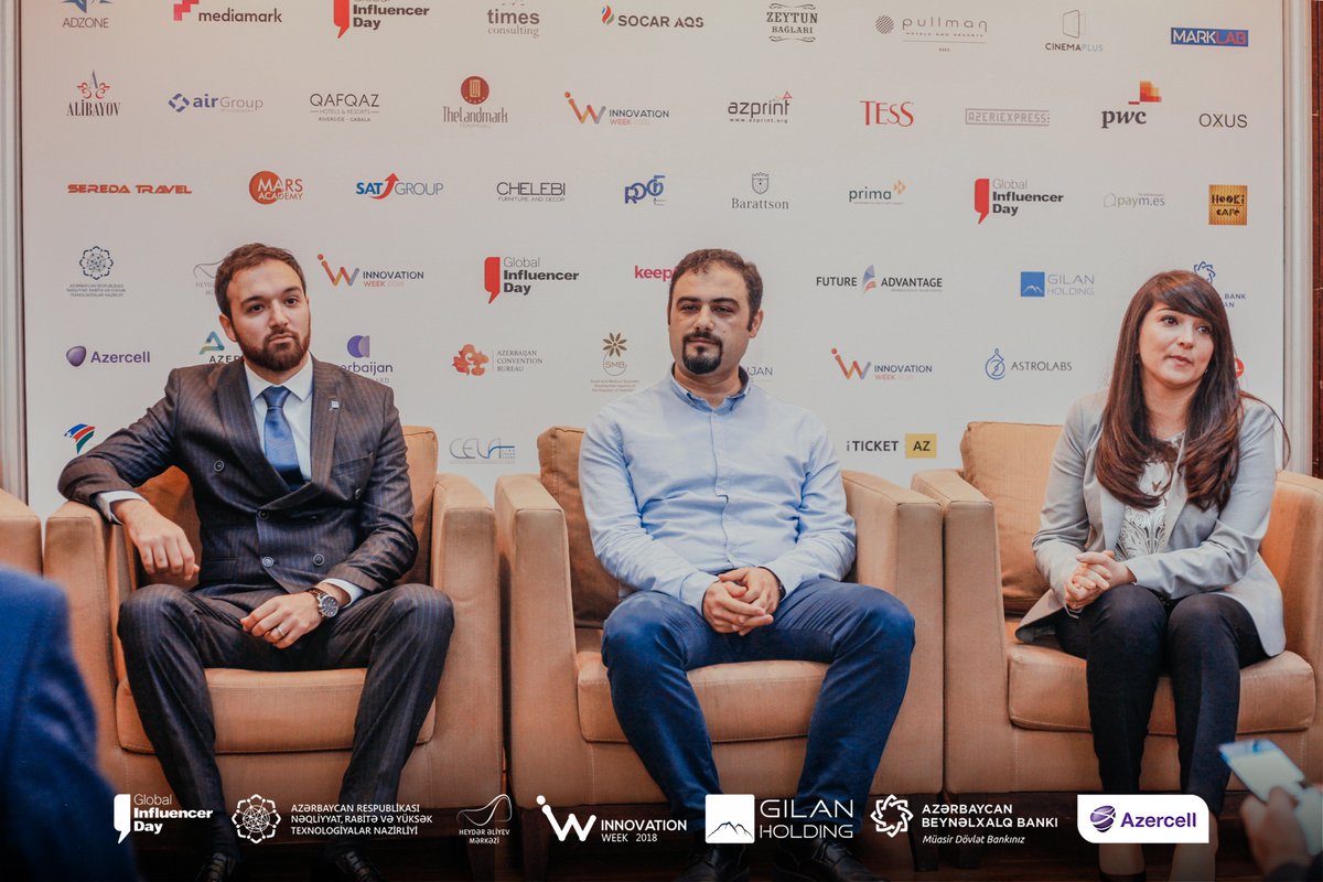 InfluencerDay's tweet photo. Bu gün "Qafqaz City Hoteli"ndə "Global Influencer Day" tədbirinin mətbuat konfransı keçirilib.

Konfransdan görüntüləri təqdim edirik:

#GID2018 #GlobalInfluencerDay #influencerday https://t.co/Eaio9ETG4X