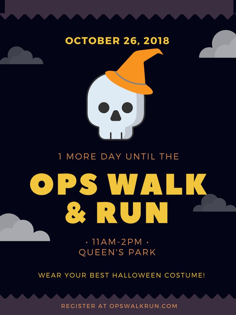OPSWalkRun's tweet photo. Hope your best costume and most comfortable shoes are ready for the #OPSwalkandrun happening TOMORROW👟🤩 The event will be followed by the annual community #cookout🤤👣 What a great way to end the work week🎃👻🧟‍♀️

#OPSwalkandrun #UnitedWay #costume #food #PRIZES #TOMORROW https://t.co/8fQKx6e0tz