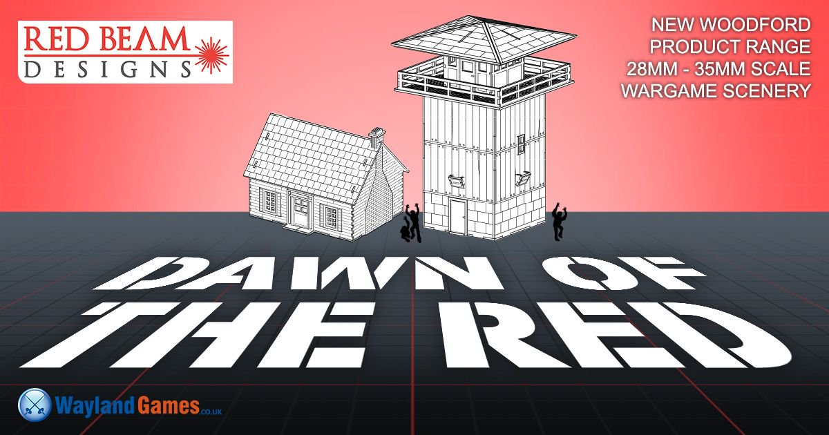 RedBeamDesigns's tweet image. The Woodford range of #tabletopterrain is now available to pre-order! With houses, a prison &amp;amp; main street store there’s plenty of safe-haven from zombies, robots, mutants; the lot! buff.ly/2OYN7Em
#wargaming #tabletopgames #wargamer #miniaturegames #RedBeamDesigns