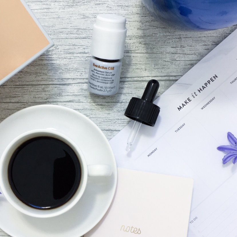EverActive C&amp;E helps improve the look of skin tone and texture, anti-oxidants protect and neutralize free radicals. #alumiermd #vitamincserum #vitaminc #antioxidantserum #peptideserum #activateyourbestskin #gamechanger #realresults