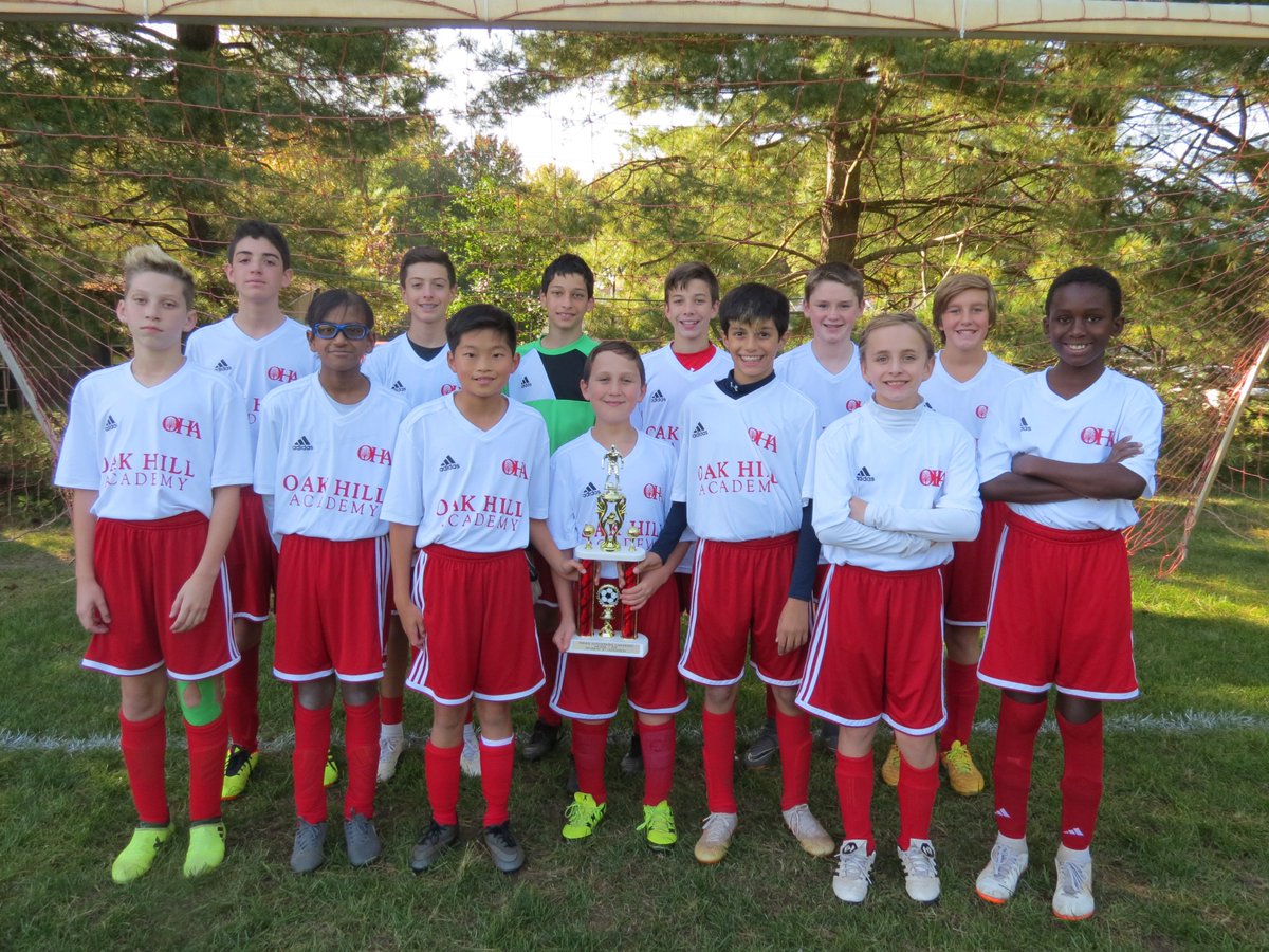 OakHillMustangs's tweet photo. โฝ๏ธCongratulations to the Boys Soccer team for earning the MCISSL Ferris Antoon / Jim Carrigan "F" Division Regular Season Title.โฝ๏ธ #determinationissuccess #bestprivateschoolmonmouthcounty #privateschoolnj https://t.co/W4XJ17CcUY