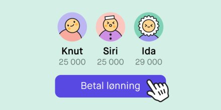 Med Folio kan du kjøre lønn rett fra bankkontoen 😊 Bli blant de første som får Folio-konto ved å melde deg på e-postlisten her: folio.no