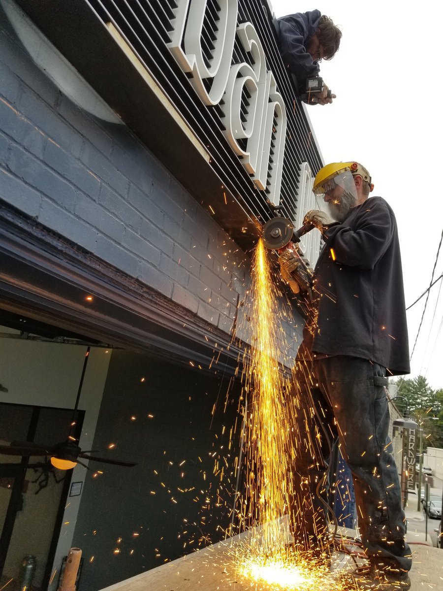 Our new sign for the South Slope location went up yesterday and it is DOPE! Come check it out and don't forget about the Grand Opening all day festivities on Saturday. Full deets on the South Slope FB Page.