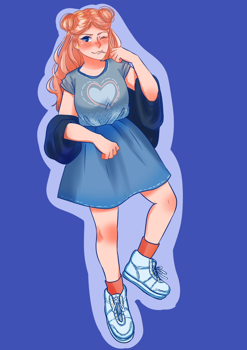 domiiiq312's tweet image. Another random oc without name :D

#digitalart #wannadresslikethis #randomOC #OC