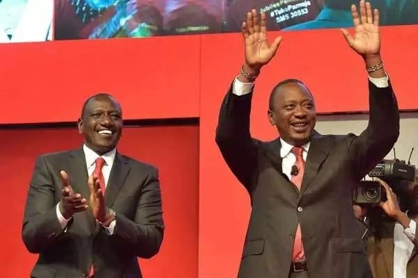 William Ruto leads Kenyans in wishing his boss, Uhuru Kenyatta, a happy 57th birthday  